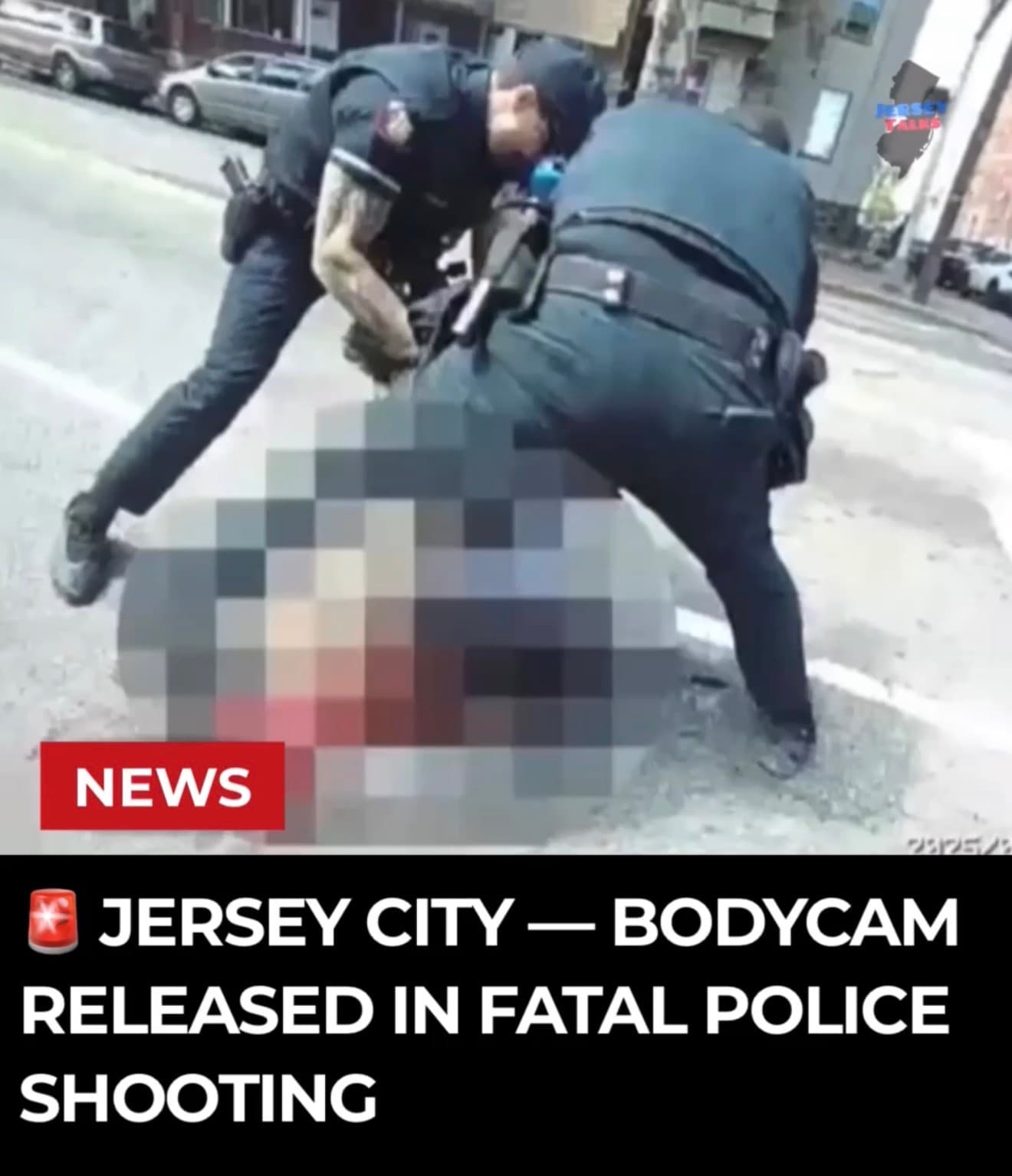🚨 Bodycam Released: Deadly Jersey City Police Shooting